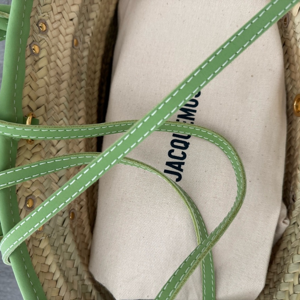 JACQUEMUS LE PANIER SOLI BASKET BAG NEW - Picture 6 of 9